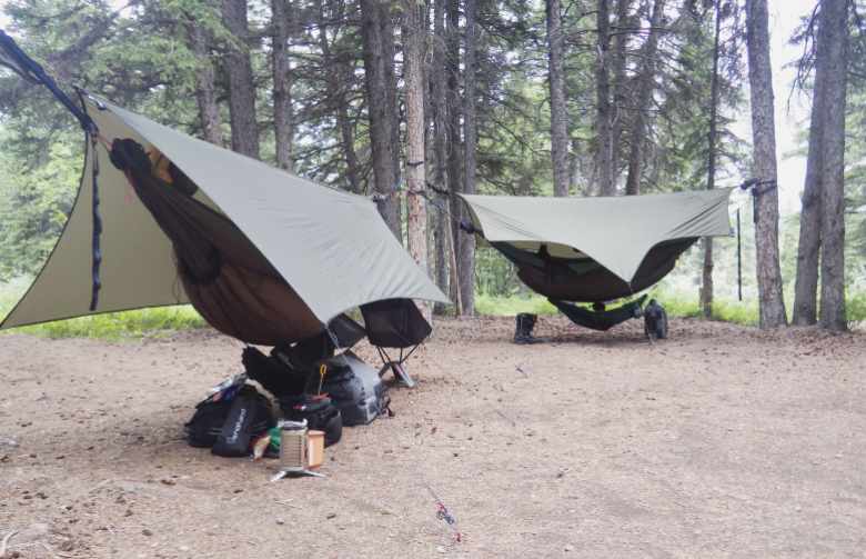 Camping at Bow River